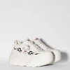 BERSHKA Cartoons*Baskets montantes Hello Kitty Blanc