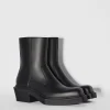 BERSHKA Bottines*Bottines cowboy homme Noir