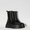 BERSHKA Shoes Arrival*Bottines plateforme moulantes Noir