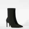 BERSHKA Chaussures*Bottines talon moulantes Noir