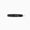 BERSHKA Tout voir*Ceinture tressée similicuir Marine