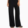 BERSHKA Pantalons*Dad fit - Pantalon tailoring wide leg Marine