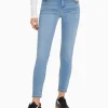 BERSHKA Jeans*Jean skinny push up Bleu