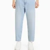 BERSHKA Jeans*Jeans loose Bleu clair