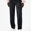 BERSHKA Jeans*Jeans straight vintage Noir