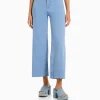 BERSHKA Jeans*Jupe-culotte jean Bleu