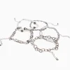 BERSHKA Tout voir*Lot 5 bracelets perles Blanc