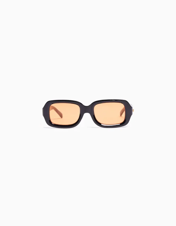 BERSHKA Accessoires*Lunettes de soleil ovales Orange