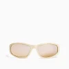 BERSHKA Lunettes*Lunettes vélo colorées Beige