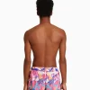 BERSHKA Tout voir*Maillot de bain imprimé graffiti Fuchsia