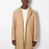 BERSHKA Blousons et manteaux*Manteau confort Camel