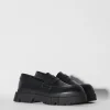 BERSHKA #bershkastyle*Mocassins semelle crantée homme Noir