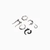 BERSHKA Tout voir*Pack 6 bijoux d’oreilles Argent