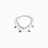 BERSHKA Tout voir*Pack 2 colliers perles fantaisie et maillons Argent