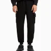 BERSHKA Vêtements*Pantalon jogger technique multifonction Noir