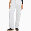 BERSHKA Pantalons*Pantalon straight cargo Blanc