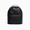 BERSHKA #bershkastyle*Sac à dos effet cuir Noir