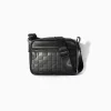 BERSHKA Tout voir*Sac bandoulière effet damier Noir