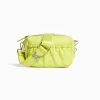 BERSHKA Similicuir*Sac bandoulière similicuir papillon Lime