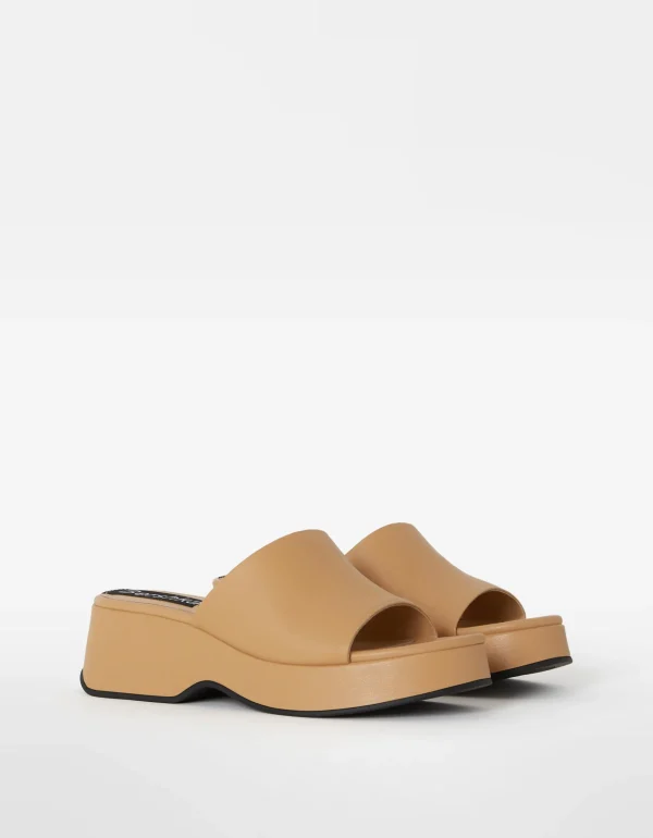 BERSHKA Tout voir*Sandales plateforme Blanc