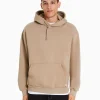 BERSHKA Survêtement*Sweat capuche oversize Camel