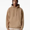 BERSHKA Personnalisables*Sweat capuche oversize Camel