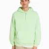 BERSHKA Sweats*Sweat capuche oversize Vert