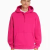 BERSHKA Sweats*Sweat capuche oversize Fuchsia