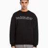 BERSHKA Vêtements*Sweat col rond Tupac Noir