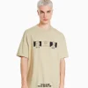 BERSHKA Collaborations®*T-shirt manches courtes boxy fit TOKYO REVENGERS Camel